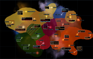 Political Map of the Core Worlds